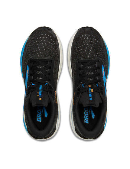 Brooks Adrenaline GTS 24 - Black/Ebony/Cloissonneimages6- The Sports Edit