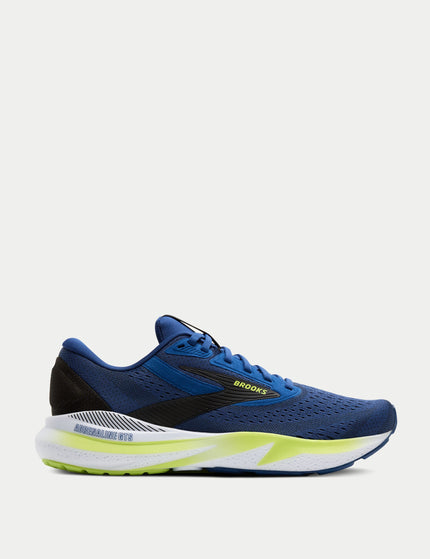 Brooks Adrenaline GTS 24 - Navy Peony/Black/Acid Limeimages1- The Sports Edit