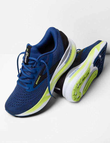 Brooks Adrenaline GTS 24 - Navy Peony/Black/Acid Limeimages4- The Sports Edit