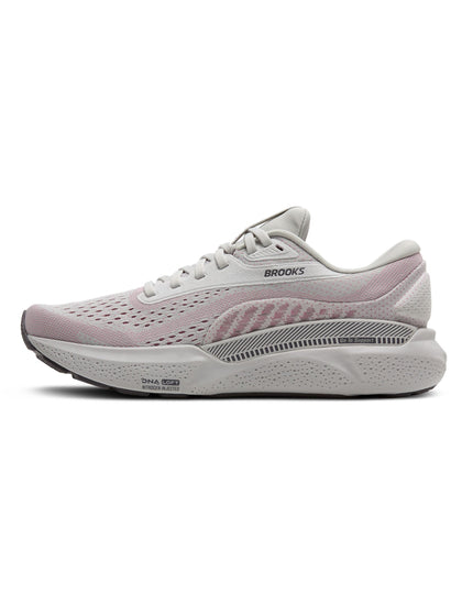 Brooks Adrenaline GTS 24 - Oyster/Excalibur/Pinkimage3- The Sports Edit