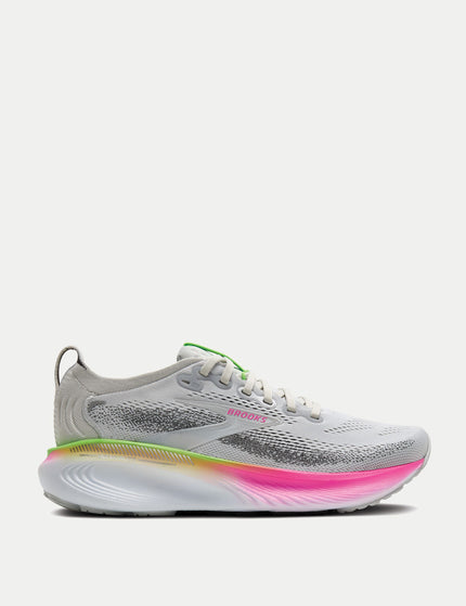Brooks Adrenaline GTS 25 - Oyster/Pink/Greenimages1- The Sports Edit