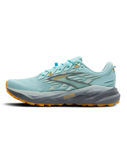 Brooks Cascadia 19 - Clearwater/Primer Grey/Apricotimage3- The Sports Edit