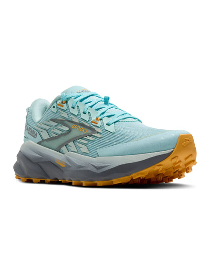 Brooks Cascadia 19 - Clearwater/Primer Grey/Apricotimage2- The Sports Edit