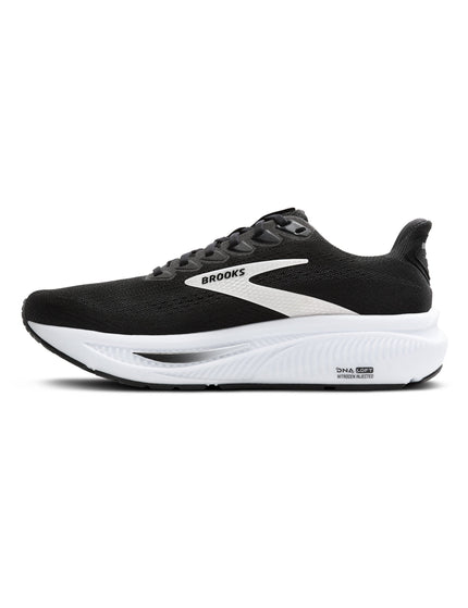 Brooks Ghost 17 - Black/Grey/Whiteimage3- The Sports Edit