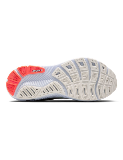 Brooks Ghost 17 - White/Pink Clay/Geckoimages5- The Sports Edit