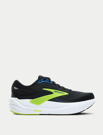 Brooks Ghost Max 3 - Black/Navy/Acid Limeimages1- The Sports Edit
