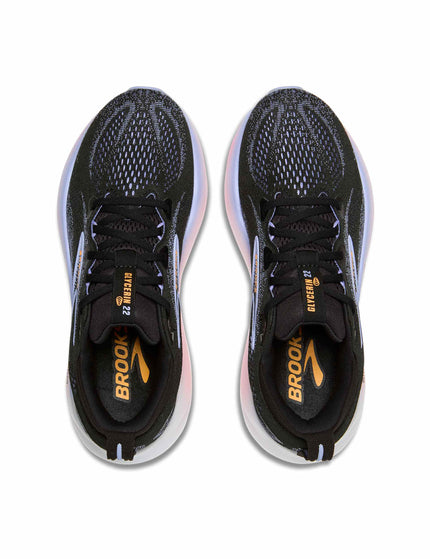 Brooks Glycerin 22 - Black/Blue Heron/Orangeimage5- The Sports Edit