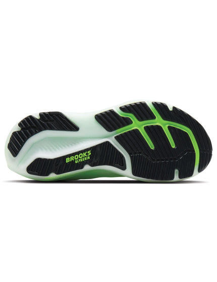 Brooks Glycerin 23 - White/Phantom/Green Geckoimages4- The Sports Edit
