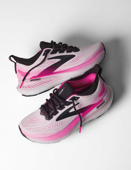 Brooks Glycerin 23 - White/Phantom/Cyber Pinkimages7- The Sports Edit