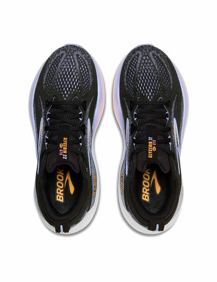 Brooks Glycerin GTS 22 - Black/Blue Heron/Orangeimage5- The Sports Edit