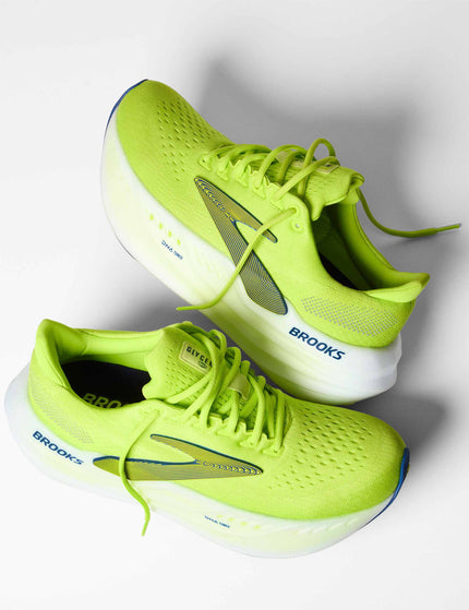 Brooks Glycerin Max - Lime/Navy Peony/Whiteimages4- The Sports Edit