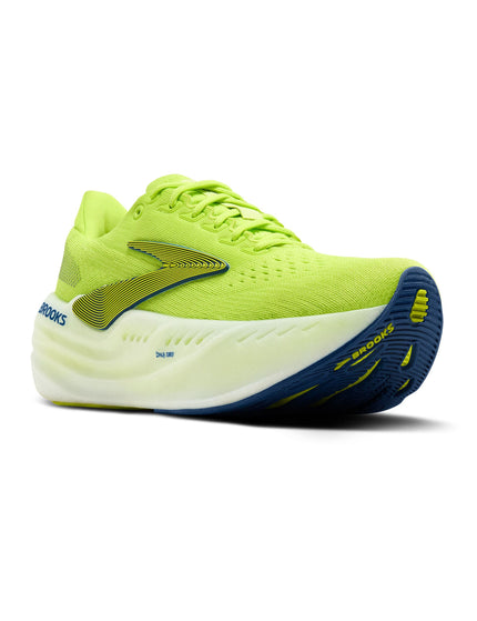Brooks Glycerin Max - Lime/Navy Peony/Whiteimages2- The Sports Edit