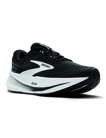 Brooks Revel Max - Black/Grey/Whiteimages2- The Sports Edit