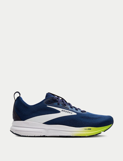 Brooks Trace 4 - Navy/Peacoat/Acid Limeimages1- The Sports Edit