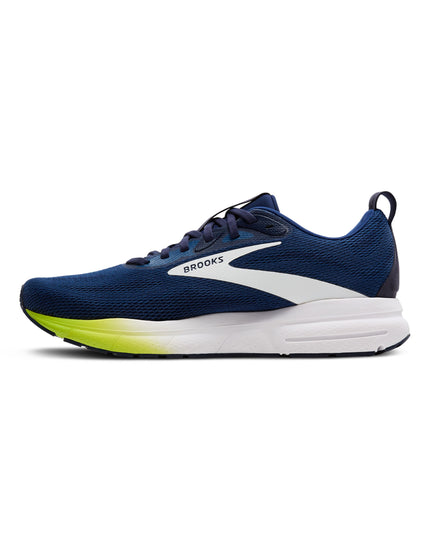 Brooks Trace 4 - Navy/Peacoat/Acid Limeimages3- The Sports Edit
