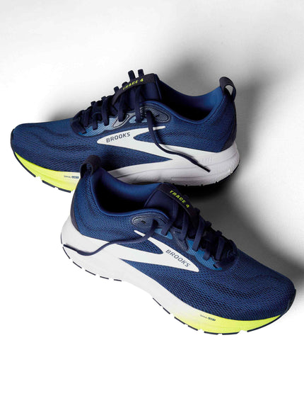 Brooks Trace 4 - Navy/Peacoat/Acid Limeimages4- The Sports Edit