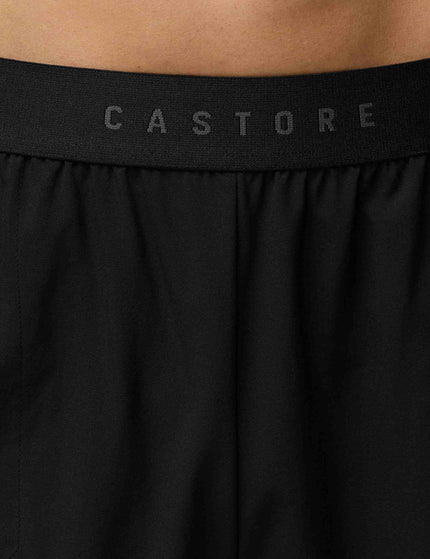 Castore 7” Branded Elastic Shorts - Black/Gunmetalimages4- The Sports Edit