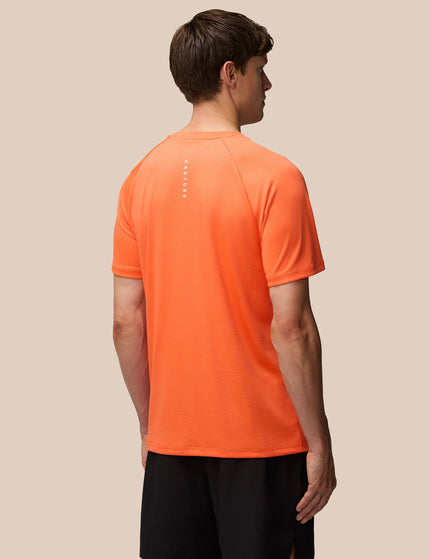 Castore Aop Short Sleeve T-Shirt - Bright Orange/Mid Greyimage2- The Sports Edit