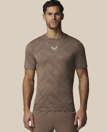 Apex Engineered Short Sleeve T-Shirt - Deep Taupe