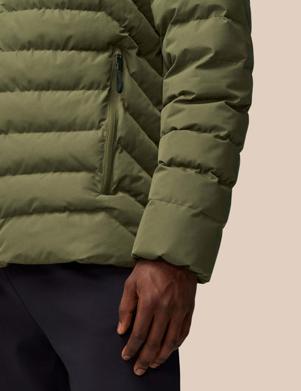 Castore Essential Lightweight Wadded Jacket - Ivy Green/Gunmetalimage5- The Sports Edit