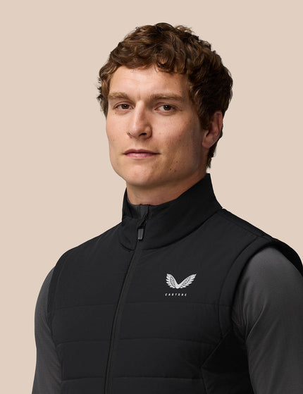 Castore Gilet - Black/Silver Reflectiveimage3- The Sports Edit