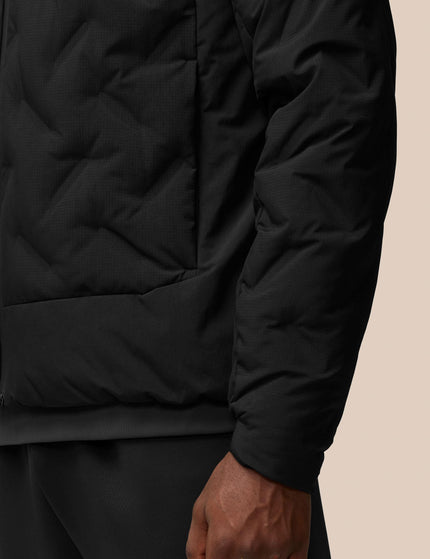 Castore Lightweight Wadded Zip Jacket - Black/Blackimage3- The Sports Edit
