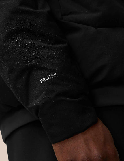 Castore Lightweight Wadded Zip Jacket - Black/Blackimage4- The Sports Edit