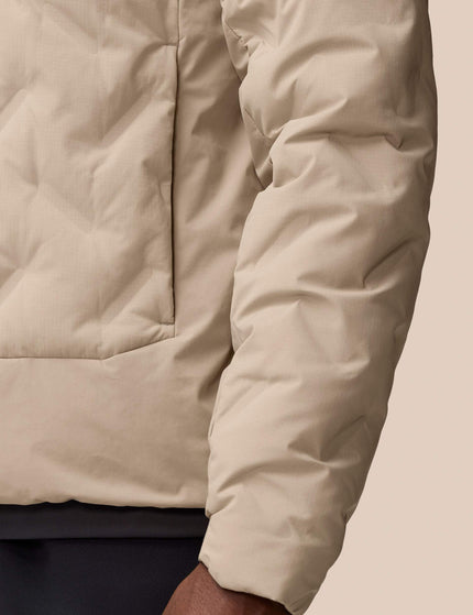 Castore Lightweight Wadded Zip Jacket - Mushroom/Blackimage5- The Sports Edit