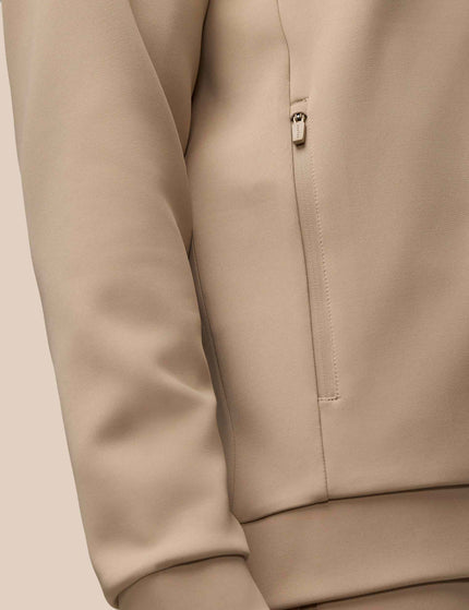 Castore Scuba 1/4 Zip - Mushroom/Gunmetalimage6- The Sports Edit