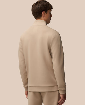 Scuba 1/4 Zip - Mushroom/Gunmetal