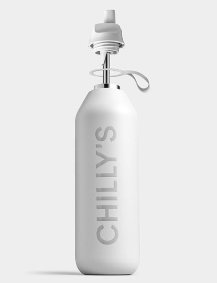 Chilly's Series 2 Flip Water Bottle 1000ml - Graniteimage2- The Sports Edit