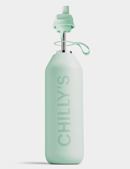 Chilly's Series 2 Flip Water Bottle 1000ml - Lichenimages2- The Sports Edit