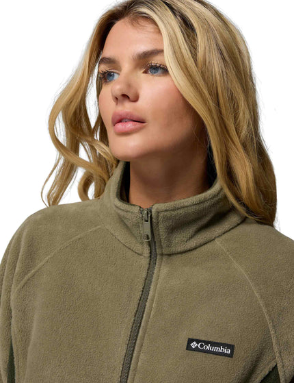 Columbia Benton Springs Relaxed Full Zip Fleece Jacket - Stone Greenimages5- The Sports Edit