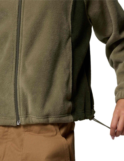 Columbia Benton Springs Relaxed Full Zip Fleece Jacket - Stone Greenimages6- The Sports Edit