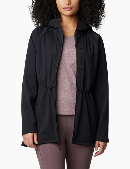 Columbia Flora Park II Mid Softshell Jacket - Blackimage1- The Sports Edit