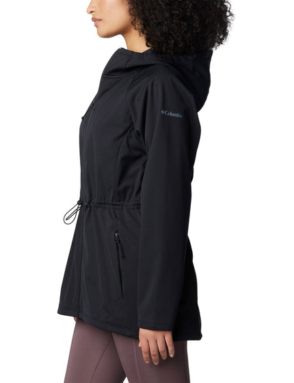 Columbia Flora Park II Mid Softshell Jacket - Blackimage2- The Sports Edit