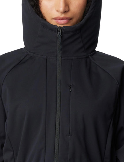 Columbia Flora Park II Mid Softshell Jacket - Blackimage6- The Sports Edit