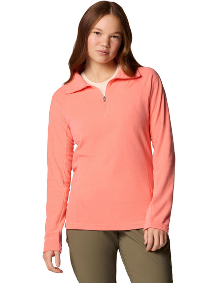 Columbia Glacial IV Half Zip Fleece - Alpenglowimage1- The Sports Edit