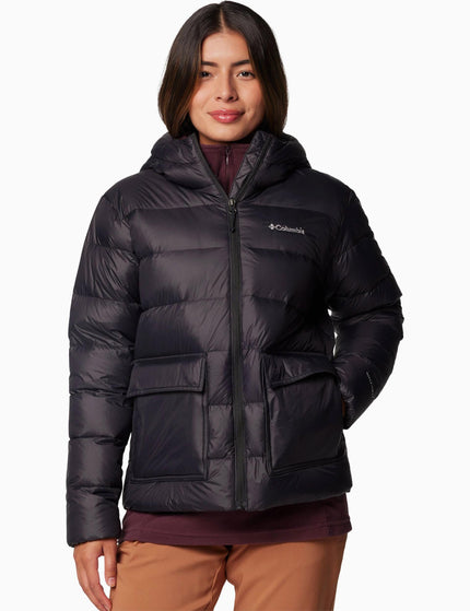 Columbia Harmony Falls Hooded Down Jacket - Blackimage1- The Sports Edit