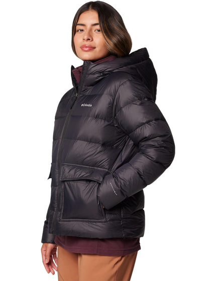 Columbia Harmony Falls Hooded Down Jacket - Blackimage2- The Sports Edit