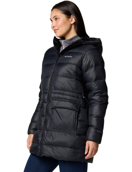 Columbia Harmony Falls Hooded Mid Down Jacket - Blackimage3- The Sports Edit