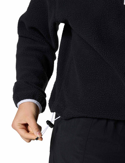 Columbia Helvetia II Cropped Sherpa Half Snap Fleece - Blackimage3- The Sports Edit