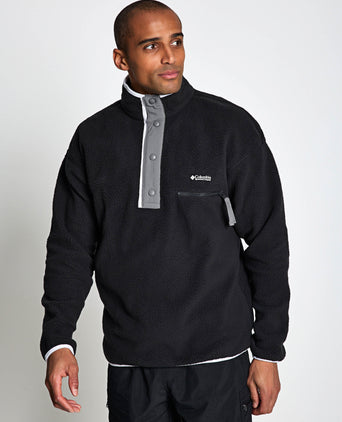 Helvetia II Half Snap Fleece - Black