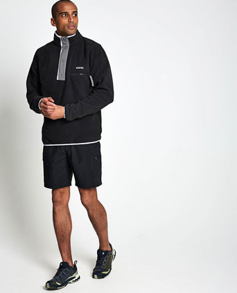 Helvetia II Half Snap Fleece - Black