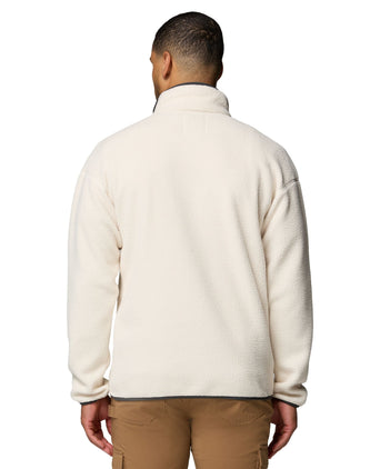 Helvetia II Half Snap Fleece - Chalk/Ancient Fossil/Shark