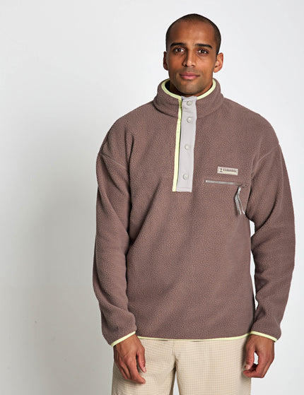 Columbia Helvetia II Half Snap Fleece - Iron/Flint Grey/Citron Hazeimages1- The Sports Edit