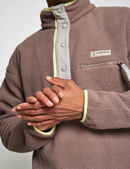 Columbia Helvetia II Half Snap Fleece - Iron/Flint Grey/Citron Hazeimages4- The Sports Edit