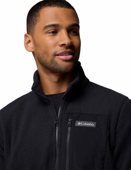 Columbia Jasper Ridge™ Pebbled Half Zip Fleece - Blackimage3- The Sports Edit