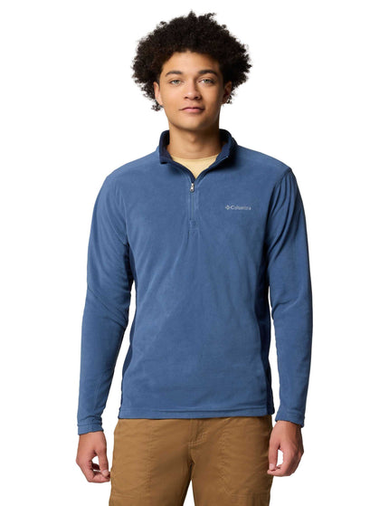 Columbia Klamath Range II Half Zip - Blue Miximages1- The Sports Edit