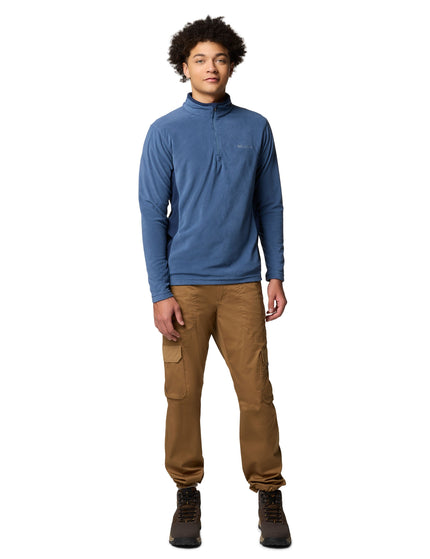 Columbia Klamath Range II Half Zip - Blue Miximages5- The Sports Edit